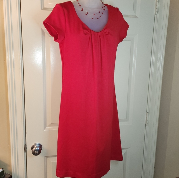3/$20 Pre-owned Red Chadwick's Dress, Size 10 - Picture 9 of 9